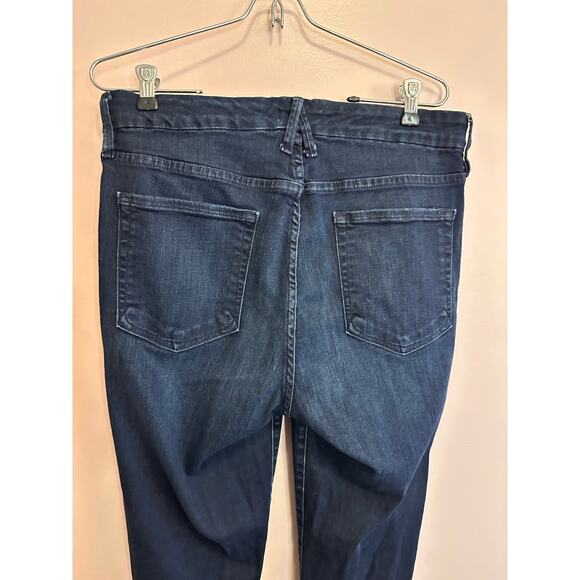 Good American Good Legs Dark Wash Stretch Skinny Jeans 14/32 - Picture 5 of 6